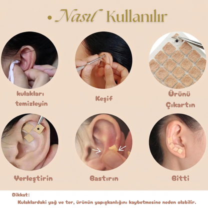 PressoraX Kulak Bası Noktası Seti – Rahatlama ve Denge Destekleyici